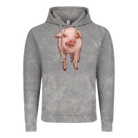 Cloud Rock pig Vintage Hoodie - RanaPortraitStore