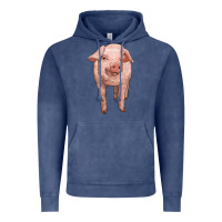 Vintage Denim pig Vintage Hoodie - RanaPortraitStore