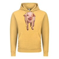 Vintage Mustard pig Vintage Hoodie - RanaPortraitStore