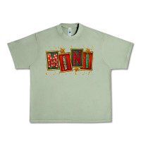 Oil Green mini christmas Urban Heavy Tee - FaDigitalArtStudio