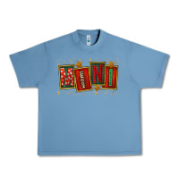 Pebble Blue mini christmas Urban Heavy Tee - FaDigitalArtStudio