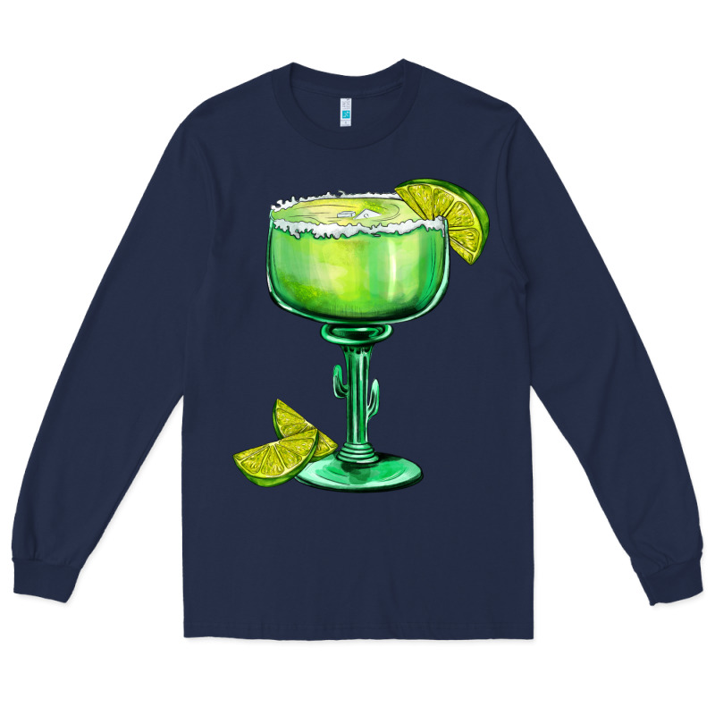Mexican Margarita Long Sleeve Tee by AdoDesignShop | Teevron