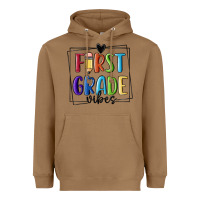 Toasted Coconut 1st grade vibes Heavyweight Hoodie - MaliasSmallBusiness