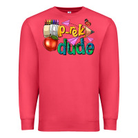 Cardinal pre k school pencil dude Premium Sweatshirt - NancyCooperArtShop