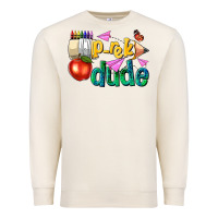 Sandshell pre k school pencil dude Premium Sweatshirt - NancyCooperArtShop