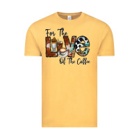 Vintage Mustard for the love of the coffe Vintage Tee - CowhideDigitalArt