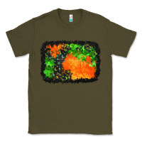 Army Green halloween mystic symbol background Classic Tee - BundleAndBundleShop