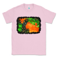 Bubblegum Pink halloween mystic symbol background Classic Tee - BundleAndBundleShop