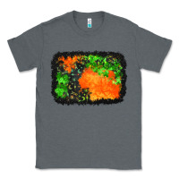 Charcoal Heather halloween mystic symbol background Classic Tee - BundleAndBundleShop