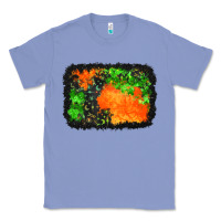 Colony Blue halloween mystic symbol background Classic Tee - BundleAndBundleShop