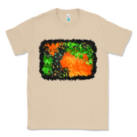 Mushroom halloween mystic symbol background Classic Tee - BundleAndBundleShop