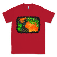Red halloween mystic symbol background Classic Tee - BundleAndBundleShop