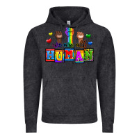 We Are All Human Vintage Hoodie | Teevron