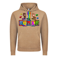 Vintage Coffee we are all human Vintage Hoodie - Zillion Design Studio