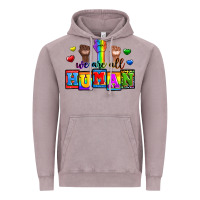 Vintage Zinc we are all human Vintage Hoodie - Zillion Design Studio