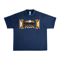 Navy leopard baseball mom 16oz libbey glass Urban Heavy Tee - HRA Design Shop