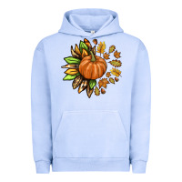 Pigment Grape Ice Fall Sunflower with Pumpkin Urban Hoodie - texasbilliewilder
