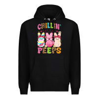 Black chillin' with my peeps Premium Hoodie - Artiststas