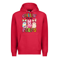 Cardinal chillin' with my peeps Premium Hoodie - Artiststas