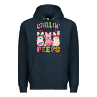 Navy chillin' with my peeps Premium Hoodie - Artiststas
