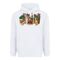 White coffee coffee cups Heavyweight Hoodie - NancyCooperArtShop