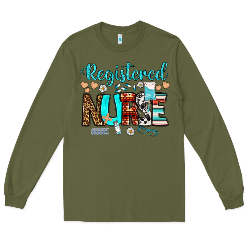 Registered Nurse Long Sleeve Tee by BundleAndBundleShop | Teevron