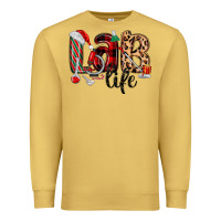 Antique Gold lab life christmas Premium Sweatshirt - MaliasSmallBusiness