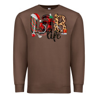 Chestnut lab life christmas Premium Sweatshirt - MaliasSmallBusiness
