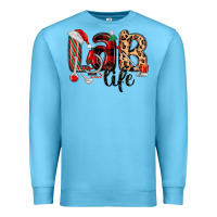 Ocean Blue lab life christmas Premium Sweatshirt - MaliasSmallBusiness
