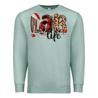 Seafoam lab life christmas Premium Sweatshirt - MaliasSmallBusiness