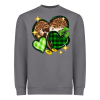 Storm St. Patrick's Day hearts Heavyweight Sweatshirt - Neo Western