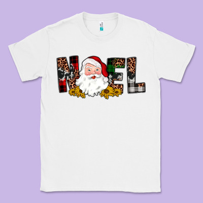 Santa Noel Classic Tee Designed By Jahusdesignshop