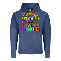 Vintage Denim straight against hate Vintage Hoodie - Zillion Design Studio