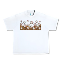 White leopard baseball 16oz libbey glass Urban Heavy Tee - HRA Design Shop