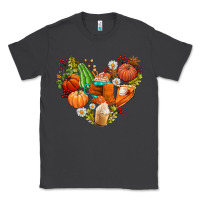 Smoke pumpkin and latte with fall Classic Tee - AdoDesignShop