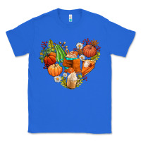 True Royal pumpkin and latte with fall Classic Tee - AdoDesignShop