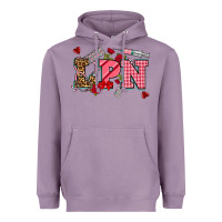 Lavender valentinesday lpn Heavyweight Hoodie - NancyCooperArtShop