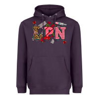 Plum valentinesday lpn Heavyweight Hoodie - NancyCooperArtShop