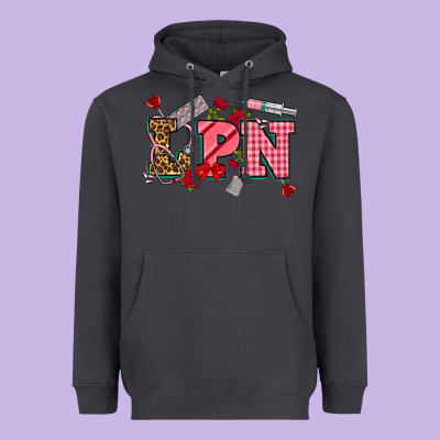 Valentinesday Lpn Heavyweight Hoodie Designed By Nancycooperartshop