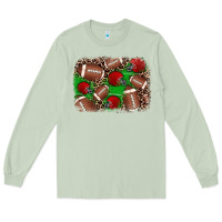 Matcha american football helmet background Long Sleeve Tee - JahusDesignShop
