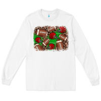 White american football helmet background Long Sleeve Tee - JahusDesignShop