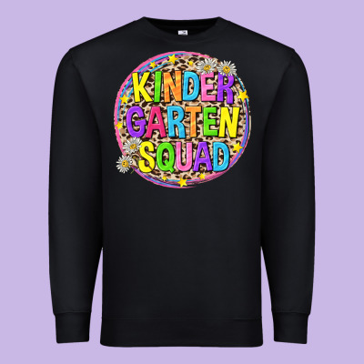 Kindergarten Squad Premium Sweatshirt Designed By Nancycooperartshop