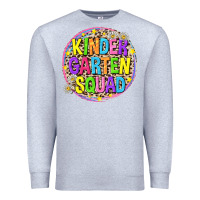 Heather Grey kindergarten squad Premium Sweatshirt - NancyCooperArtShop