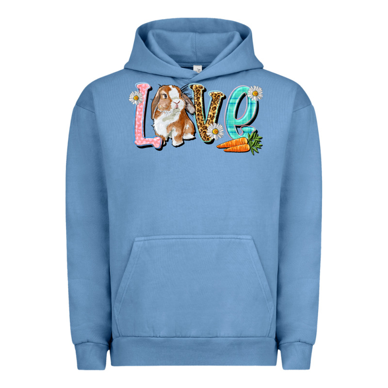 Love Easter Rabbit Urban Hoodie by NancyCooperArtShop | Teevron