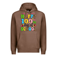 Chestnut happy 100 th days of school Premium Hoodie - Artiststas