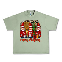 Oil Green Merry christmas elfs Urban Heavy Tee - FaDigitalArtStudio