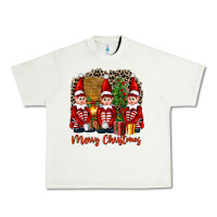 Pistachio Merry christmas elfs Urban Heavy Tee - FaDigitalArtStudio