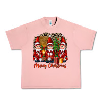 Salmon Merry christmas elfs Urban Heavy Tee - FaDigitalArtStudio