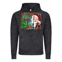 Vintage Black holly jolly Vintage Hoodie - JahusDesignShop