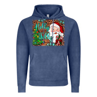 Vintage Denim holly jolly Vintage Hoodie - JahusDesignShop